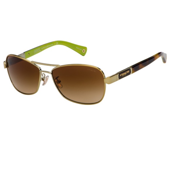 Coach Accessories - Coach Caroline Sunglasses Gold/Tortoise | Brown Gradient Lens NWT